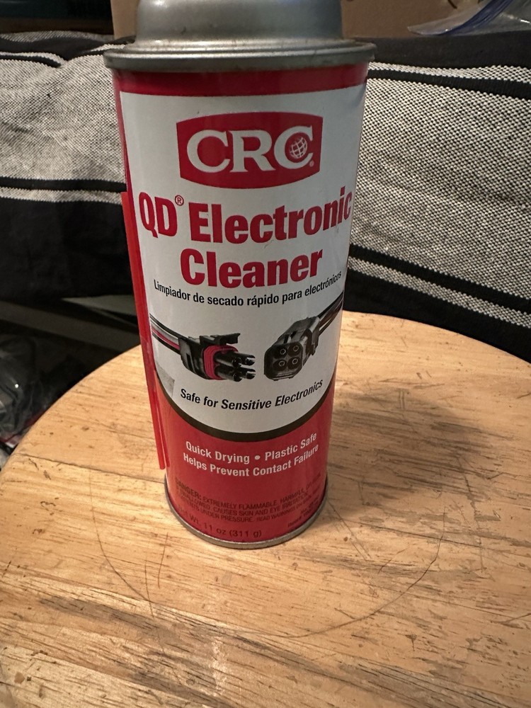 CRC 05103 QD Electronic Cleaner – 11 Oz. Quick Drying Formula Contact Clean