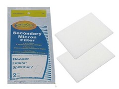 EnviroCare 1 Set Hoover #38765009 Secondary Filter Futura Spectrum Canister V…