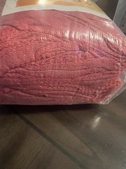 Bulk Lot of 100 Red Shop Towels 12″ x 14″ Cleaning Rags Homes Cars Reusable