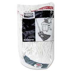 Rubbermaid Commercial A21206WHICT Cotton/Synthetic Wet Mop Head – WT (6/CT) New