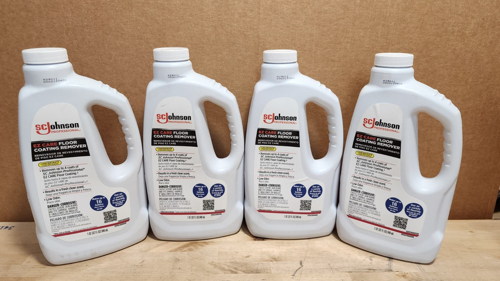 SC Johnson Professional® EZ CARE 32oz Floor Coating Remover (362837) (Qty 4)