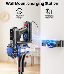 Kardv Cordless Vacuum Cleaner 500W/40Kpa Vacuum Cleaners For Home 60Mins Stick