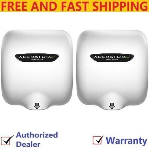 Excel Dryer XLERATOR XL-BW- ECO 1.1N High Speed Commercial Hand Dryer, White