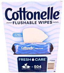 Cottonelle Freshcare Flushable Wipes 12 Count 504 Wipes