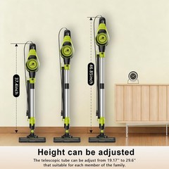 Intercleaner 23Ft Corded Vacuum Cleaner2 Operation Mode Powerful Suction