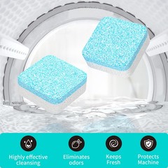 Washing Machine Cleaner Tablets 24 Pack -1 Year Supply 1 Count (Pack of 24)