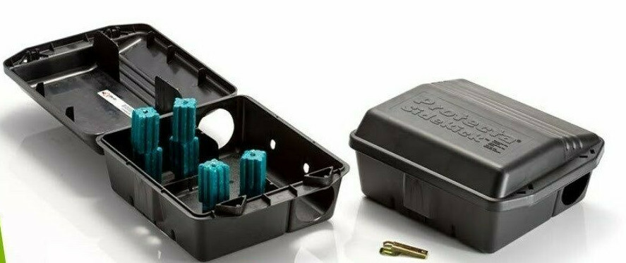 1 Protecta Sidekick Rat Mouse Mice Bait Station Tamper Proof Box Rodent Control