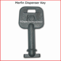 Merfin Dispenser Key for Paper Towel & Toilet Tissue Dispensers – (10/pk.)