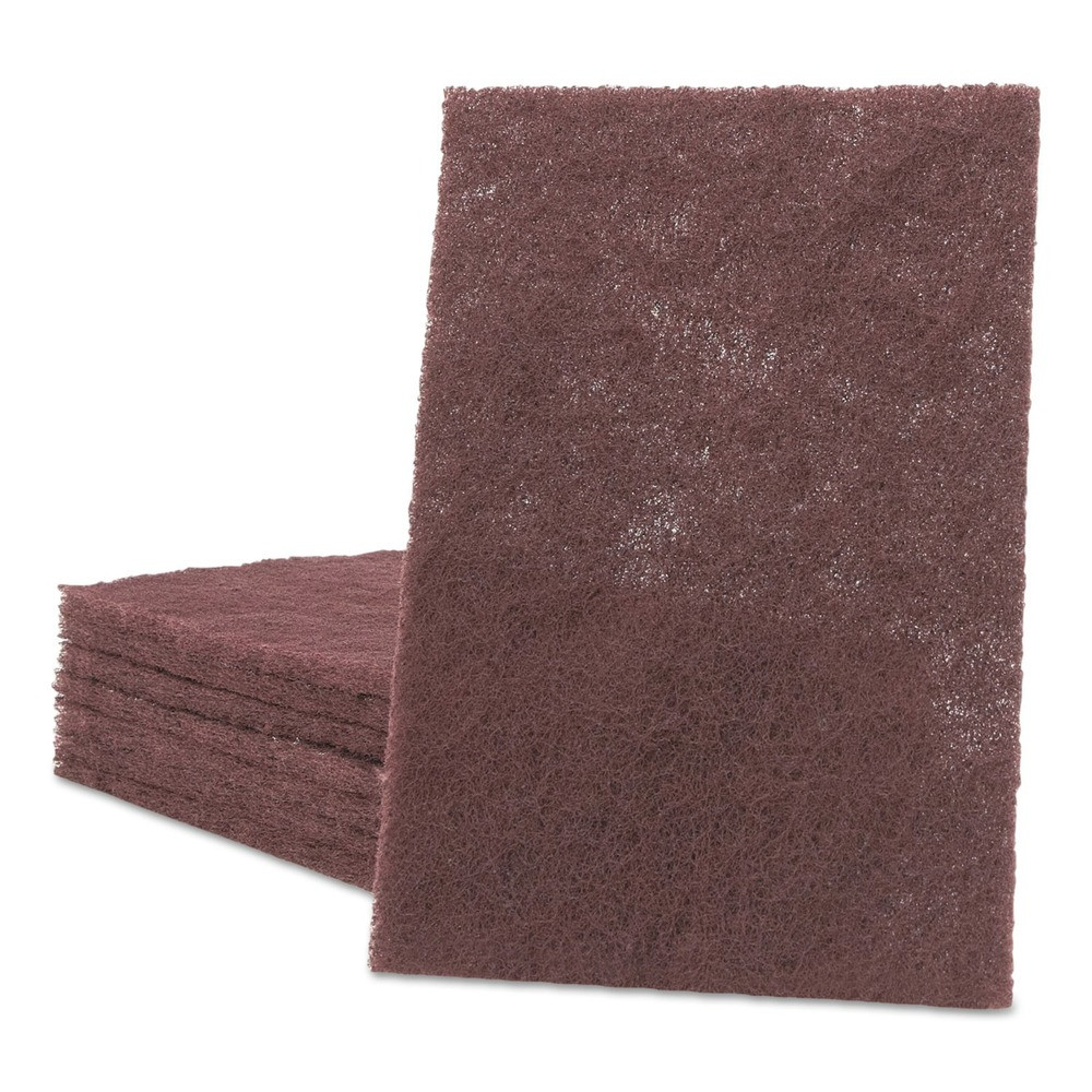 Scotch-Brite PROFESSIONAL 04029 6 in. x 9 in. Hand Pad – Maroon (60/Carton) New