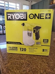 BRAND NEW Ryobi 18v Battery Operated Compact Handheld Sprayer PSP01B