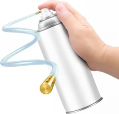 Aerosol Can Extension Side Spray Nozzle Set, 23In Hose, Adapter, Work with