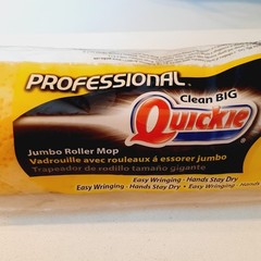Quickie Jumbo Roller Mop Refill Professional Clean Big Type P Fits 055 NIP 2013