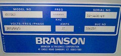 Branson B950R Degreaser SV950R Seller Refurbished with 4 Month Full Warranty