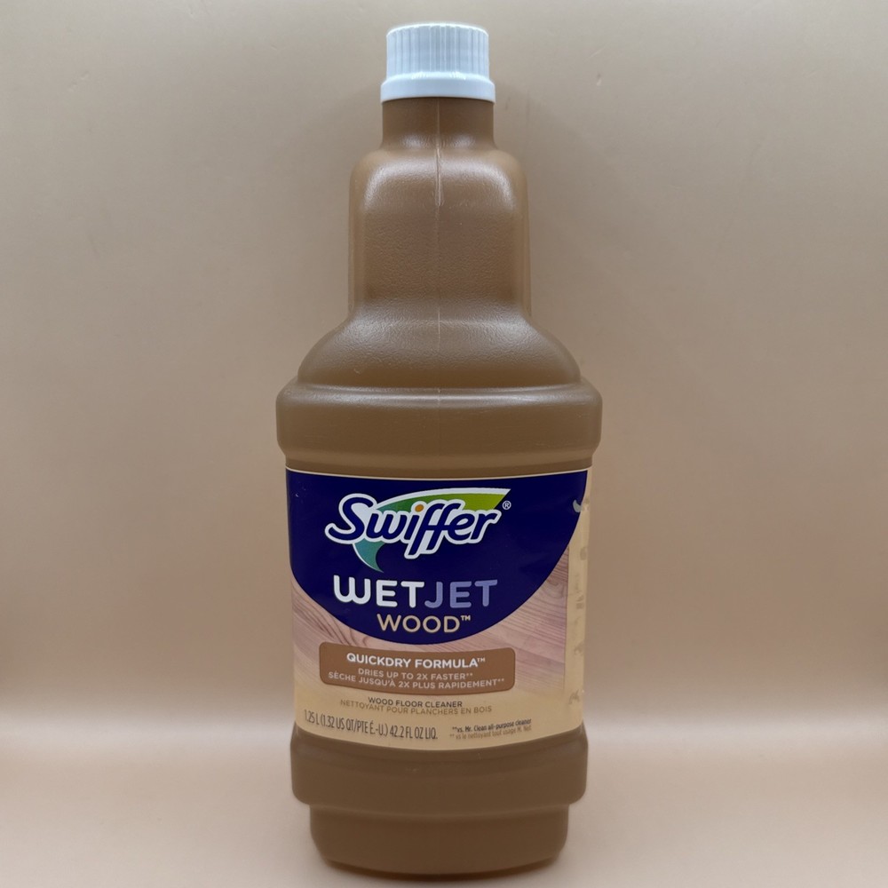 Swiffer WetJet Wood Quickdry Formula Floor Cleaner 1.25 Liter