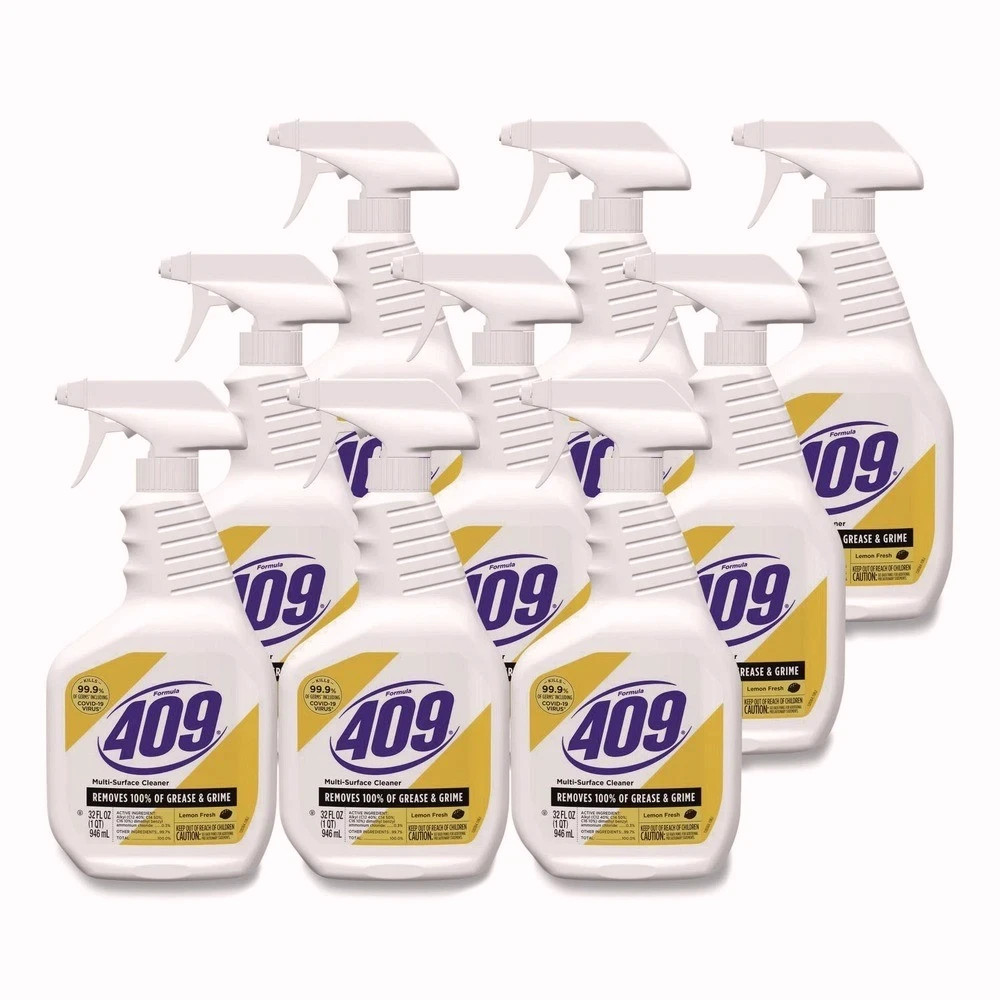 Formula 409 32 oz. Spray Bottle Multi-Surface Cleaner – Lemon (9/CT) New