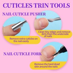 FANDAMEI Nail Buffer Block, 10 PCS Buffers for Nails with Multi-colored
