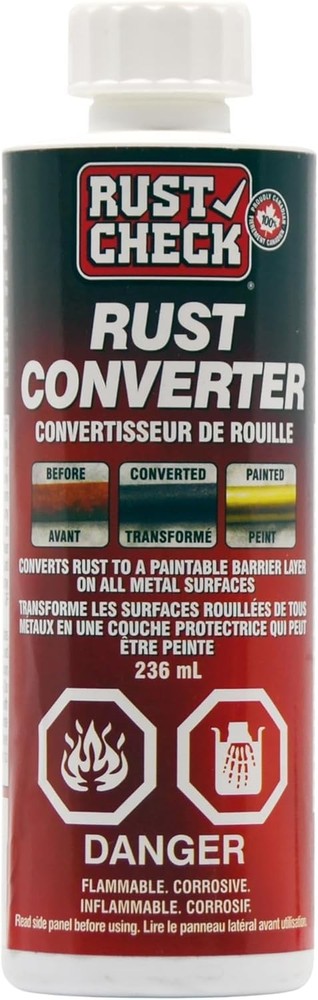 Rust Converter 8 FL OZ – Neutralizer & Encapsulating Sealer for Automotive