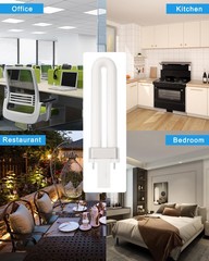 Dichroma 7W Replacement Bulb Compatible with Black and Decker Model White