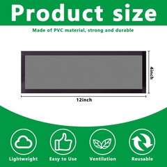 8pcs Floor Vent Mesh Covers, 4×12″ Magnetic Air Screen 4*12-8PCS