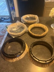 Oreck 12” 237048 Commercial Polishing Scrubbing Brush Lot Of 5