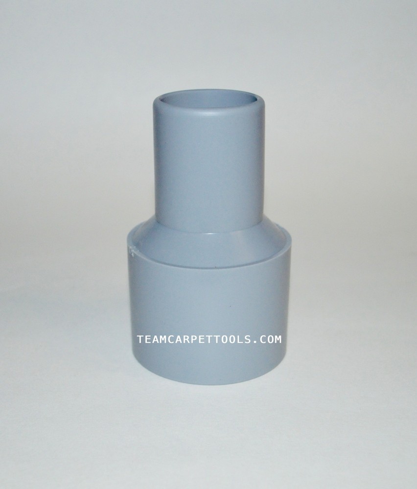Carpet Cleaning Vacuum Hose Cuff Adapter 2″ Threaded x 1.5″ Slip-On Reducer Cuff