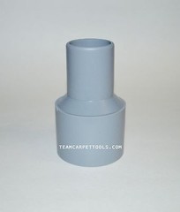 Carpet Cleaning Vacuum Hose Cuff Adapter 2″ Threaded x 1.5″ Slip-On Reducer Cuff