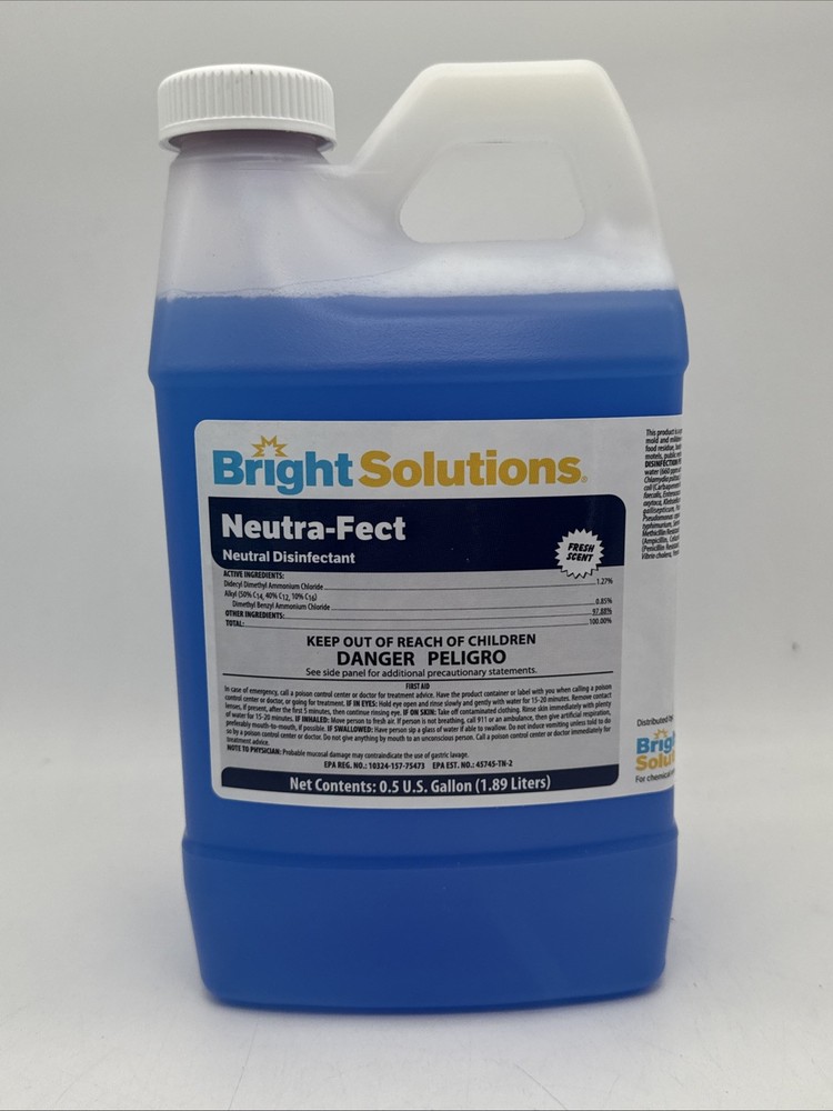 Bright Solutions Neutra-Fect Neutral Disinfectant 0.5 Gallon