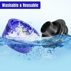 Motor Rear Cover & Filter Kit #14195, &