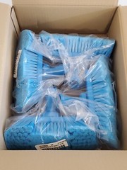 *NEW* BOX OF 4 Vikan 70673 Remco Blue Scrub Brush Split Bristle + Warranty!