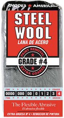 12-Pack #4 Extra-Coarse Steel Wool Pad – Pack of 6