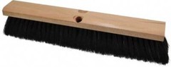 PRO SOURCE 16″ Wide 100% Horsehair Push Broom Head, Handle Not Incl