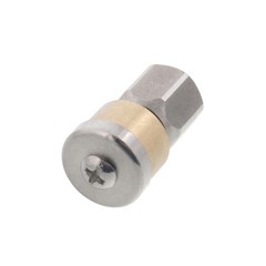 Erie Tools Rotating 1/8″ Sewer Jetter Nozzle for Drain Cleaning 4.0 Orifice