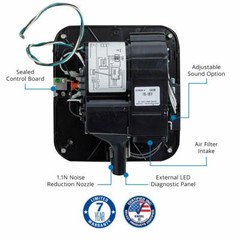 Excel Dryer XL-GR-ECO XLERATOR Hand Dryer No Heat Graphite 110-120V Automat