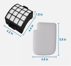 Vacuum Cleaner AZ3002 Replacement Filters Compatible for Shark AZ3002 AZ3000