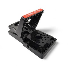 Rat Traps 4 Pack JT Eaton JAWZ Black Plastic Reusable Snap Traps