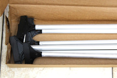 Scraper With Long Handled. 48 in, 4″ Width Black/Silver 6 Pack. NEW