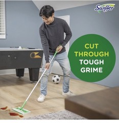 Swiffer Sweep + Mop, Wet Pads Refill, Floor 24 Count (Pack of 1), White