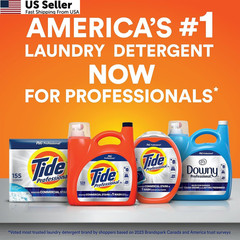 P&G Professional Tide Commercial Powder Laundry Detergent, 155-173 loads,…