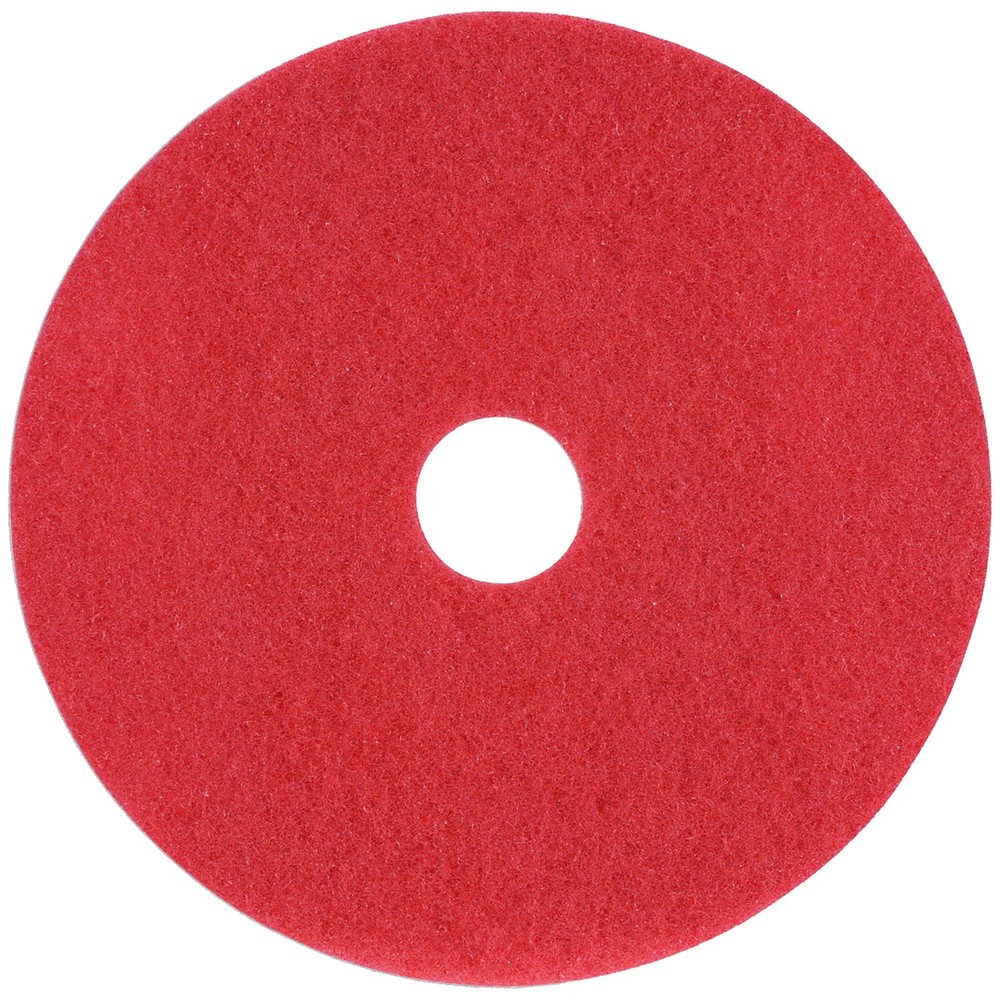Case of 5 Sanico MVP Lead Off 19″ Red Buffing Floor Pad