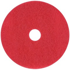 Case of 5 Sanico MVP Lead Off 19″ Red Buffing Floor Pad
