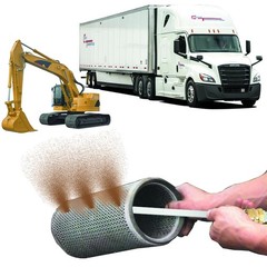 Lucstar Radiator Cleaning Wand & Car A/C Condenser Cleaner, Engine