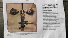 Solenis Diversey RTD Water Hook-Up Kit D3191746 New Sealed Free Ship 🔥