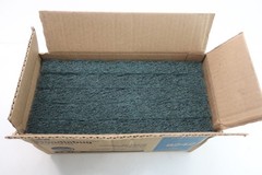 3M Doodlebug Blue Scrub Pad 4 5/8 in x 10 in – 5 Piece Box Model 8242