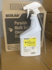 ECOLAB 6101879 Multi Surface Disinfectant Cleaner 32 OZ LOT OF 6