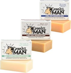 – Solid Shpoo Bar Rich Lather 3 in 1: Hair, Beard &