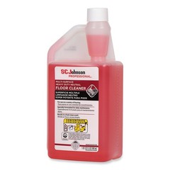 SC Johnson 680081 32 oz. Squeeze & Pour Heavy Duty Floor Cleaner (6/CT) New