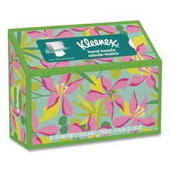 Kleenex 38586CT 6.8″ x 9″ 1-Ply Hand Towels in a Pop-Up Box – White (6/CT) New
