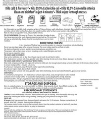 Amazon Basics Disinfecting Wipes Lemon & Fresh Scent 340 Count (4 Packs of 85)
