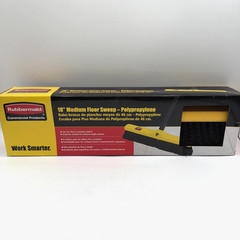 Rubbermaid 18″ Super Sweeper Heavy Duty Floor Brush 2 Pack