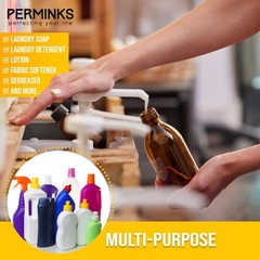 5 Gallon Pump Dispenser – for 5 Bucket, Jug, 2-Pack, White